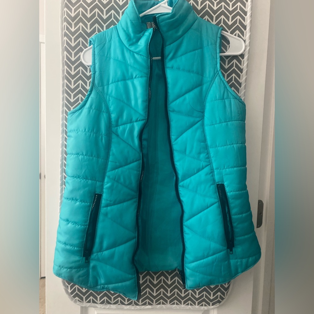 Puffer Zip Up Vest Size S